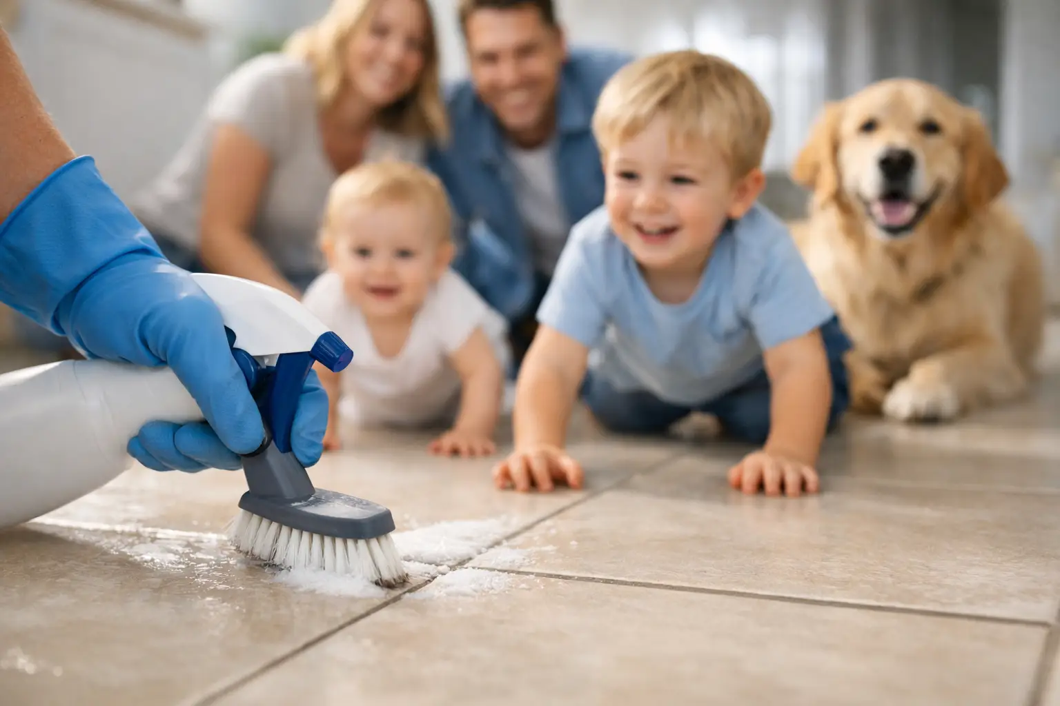 Best Way to Clean Tile Grout That Lasts