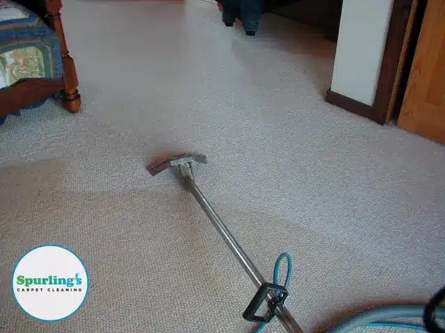 Carpet cleaning Chili NY: extraction wand cleaning bedroom carpet