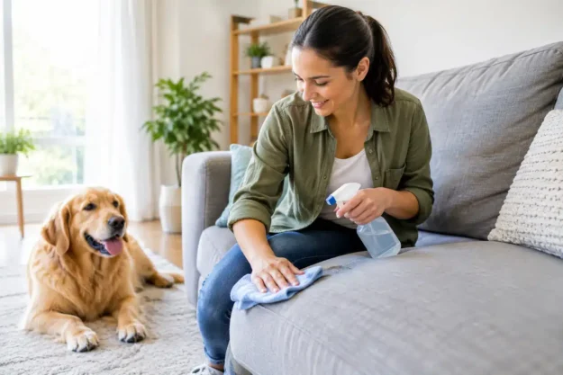 Furniture Cleaning After Pet Accidents: Act Fast