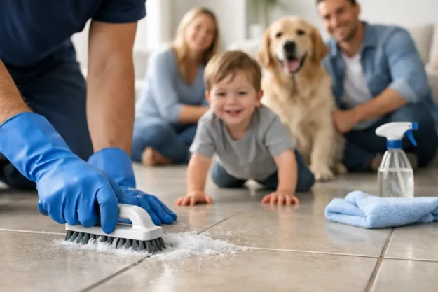 How to Clean Grout Professionally