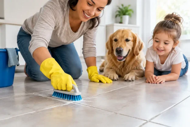 How to Clean Heavily Soiled Grout for Good