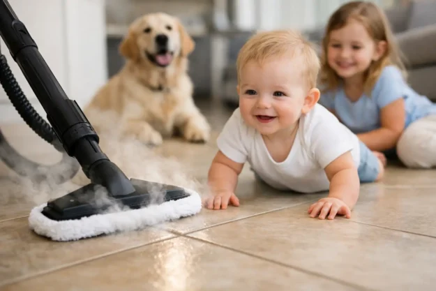 Is Steam Cleaning Safe for Tile and Grout?