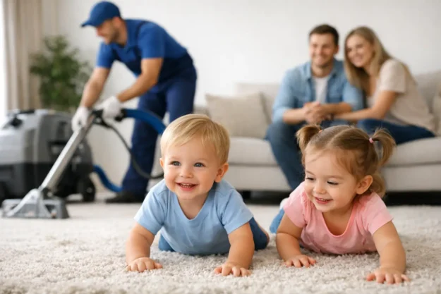 Multi Step Carpet Cleaning Process That Lasts